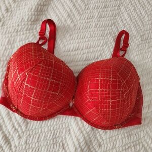 VS Red Push Up Bra 40DD